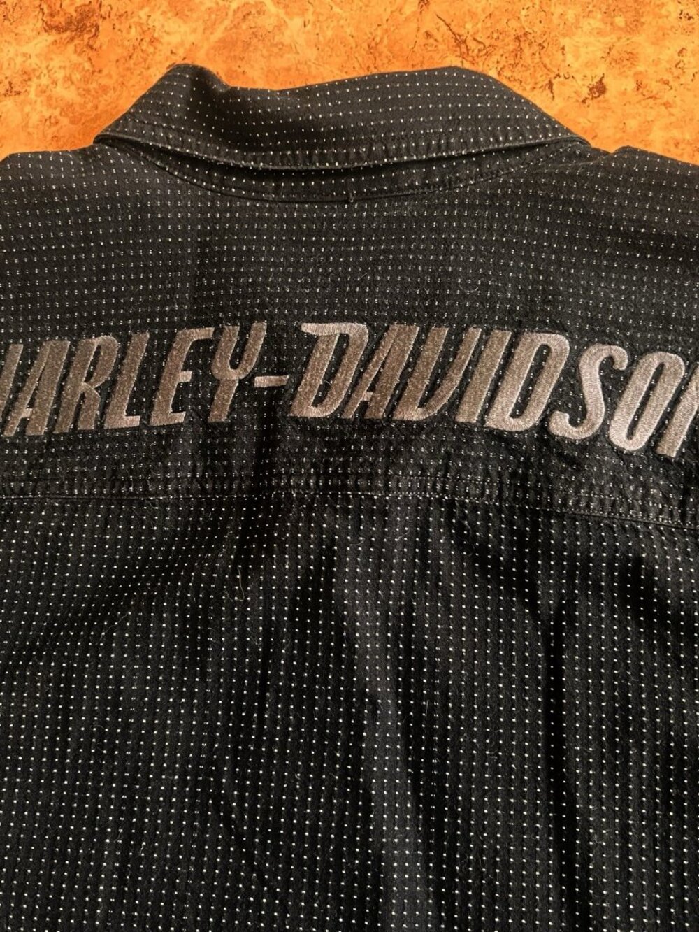 Two Harley Davidson XL Plaid Long Sleeve Button Up Shirts Genuine Motorclothes - Picture 5 of 16